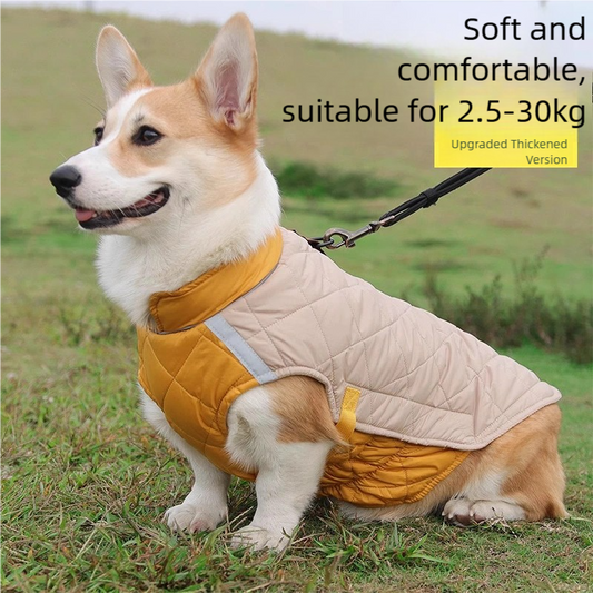 Autumn and winter warm and cold-proof dog coat