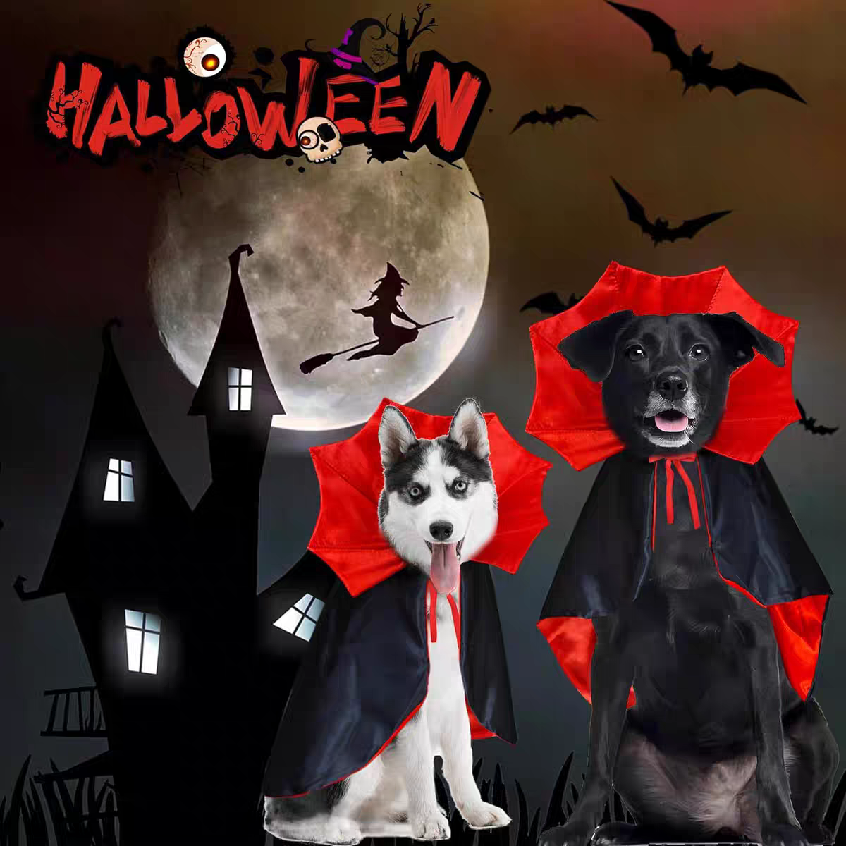 Halloween Vampire Count Cape