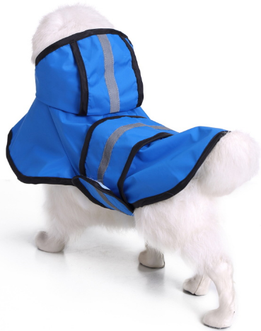 Ground Crack Reflective Raincoat